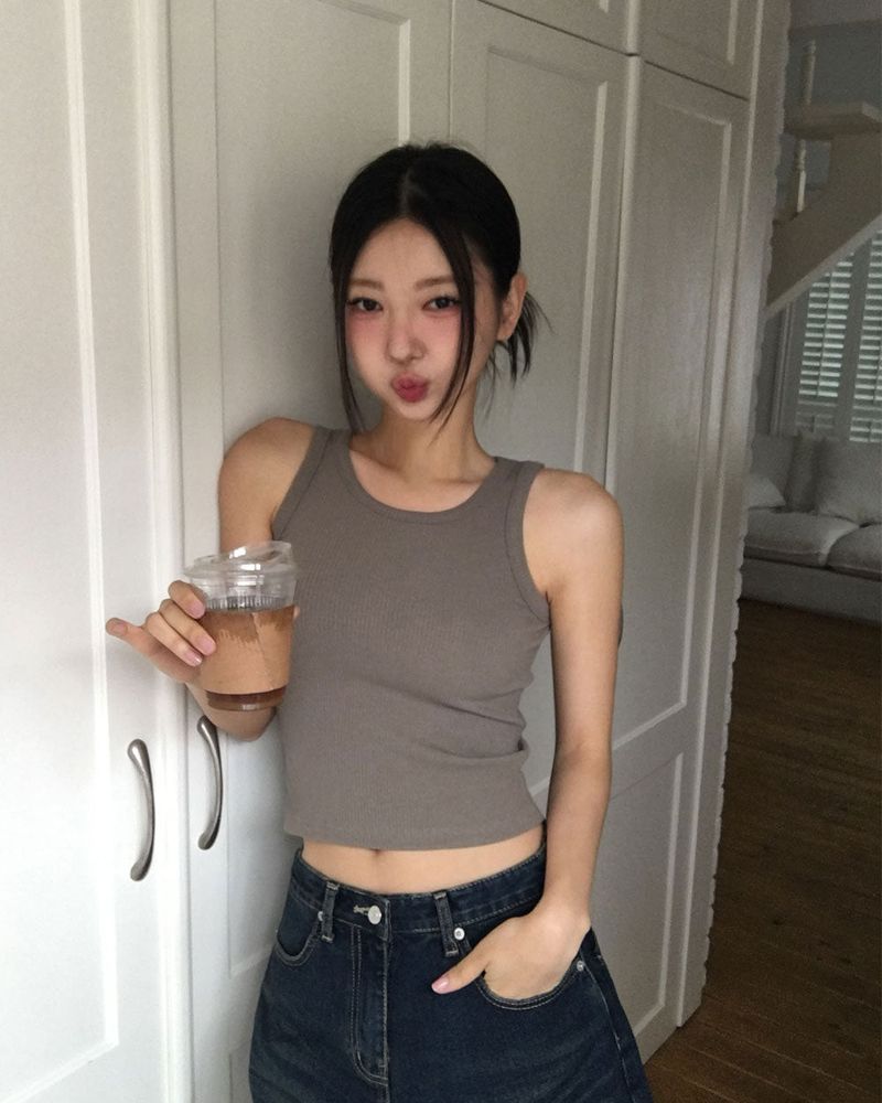 [MADE] Sand, Daily Rib Camisole
