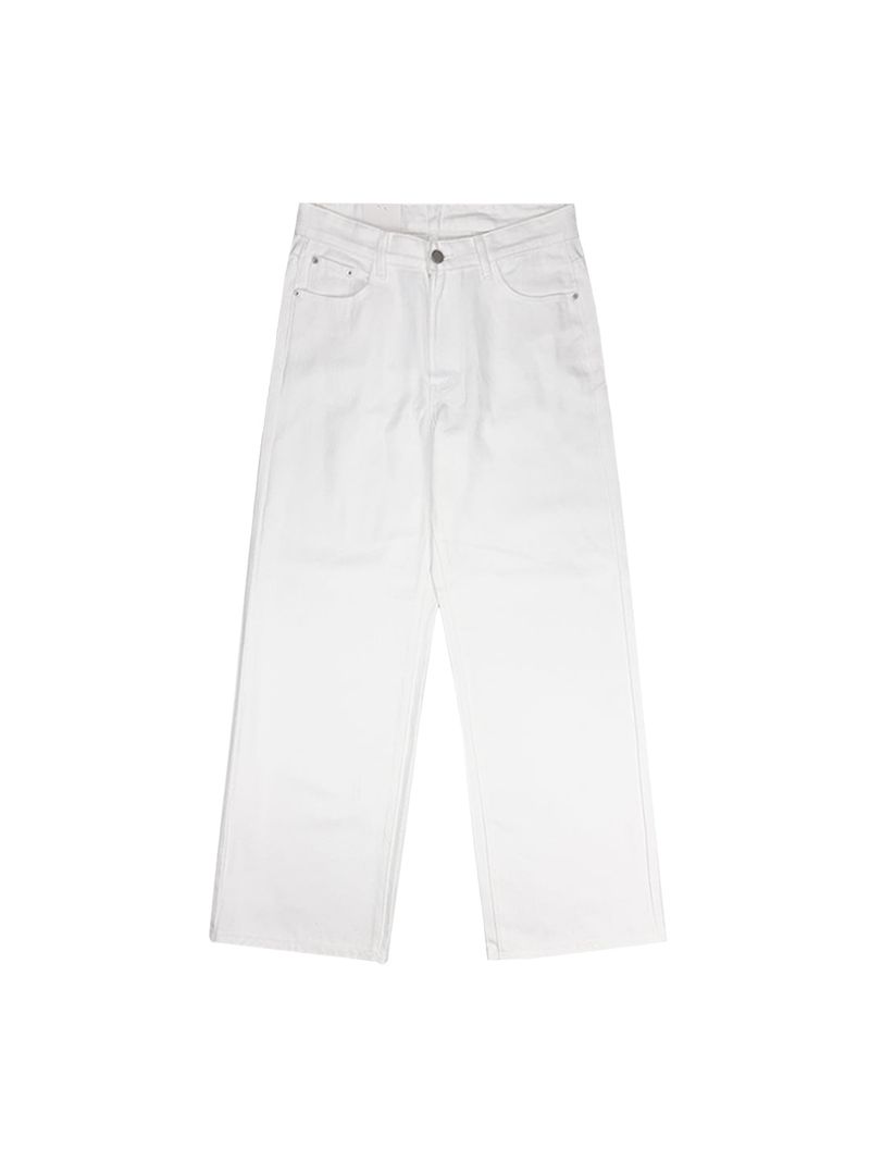 RO Relaxed Semi-Wide Cotton Pants (2C)