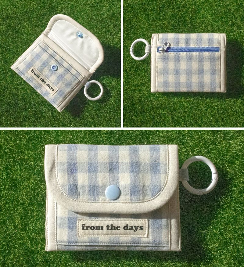【MADE】Fabric Mini Card Wallet - M
