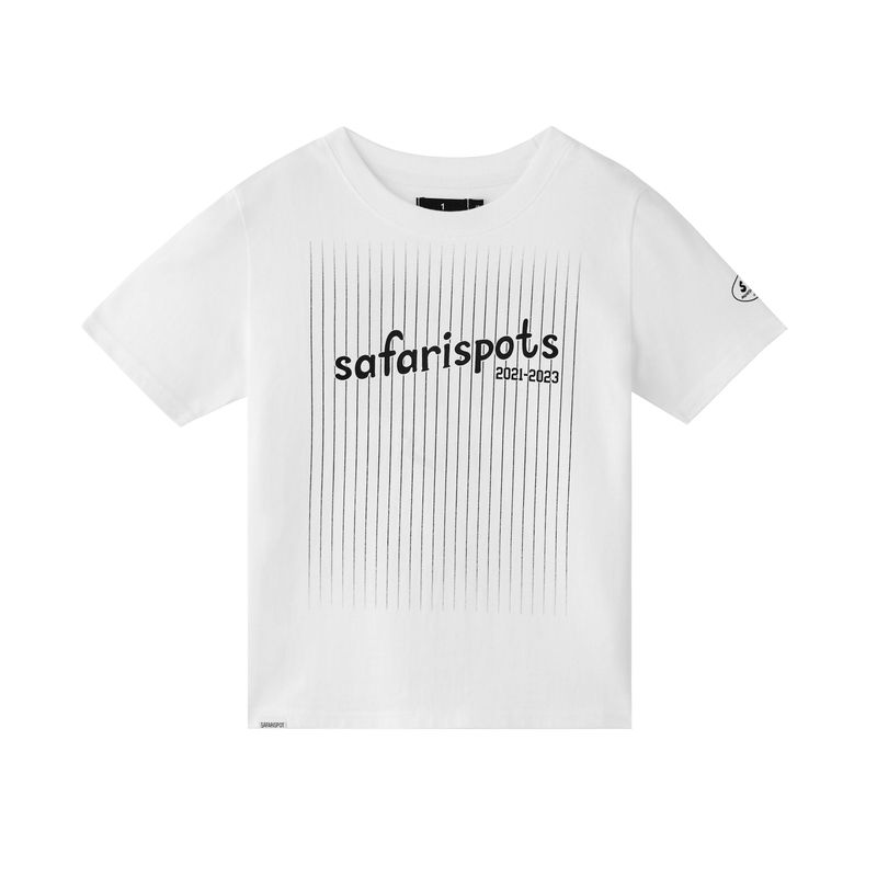 1/2 SAFARISPOTS MAGAZINE TEE (WHITE)