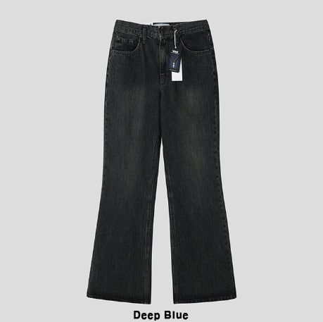 Loner Washed Bootcut Denim Pants