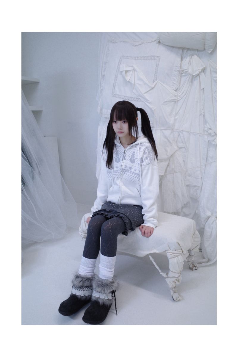 Dot ruffle midi sk (2color)