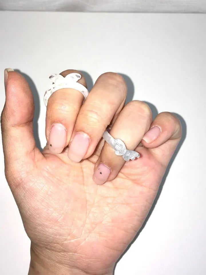 myorang（ミョラン）の「ミニエンジェルリング(3color)（アクセサリー）」
