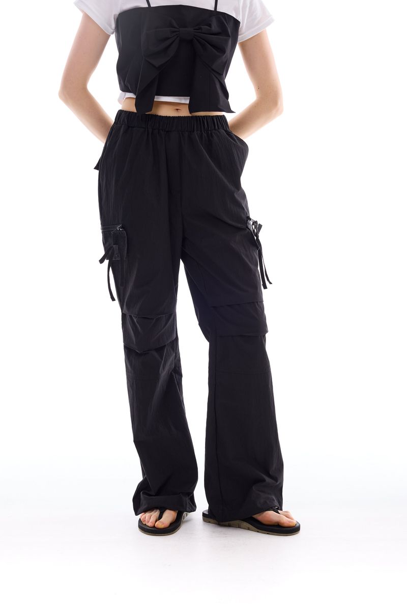 BREEZE BOOTSCUT PANTS / BLACK