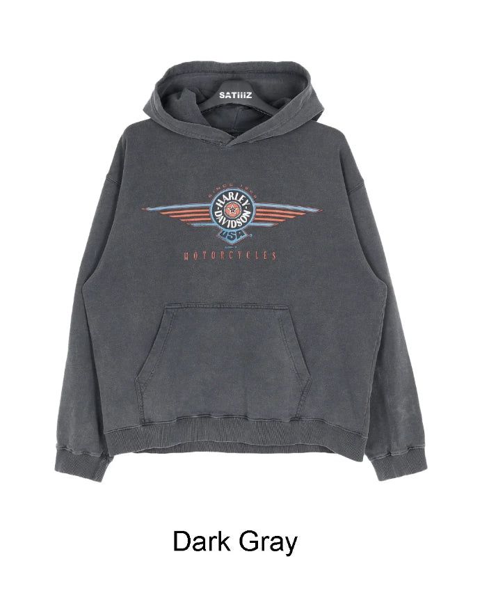 Liner Harley Dyeing Hoodie