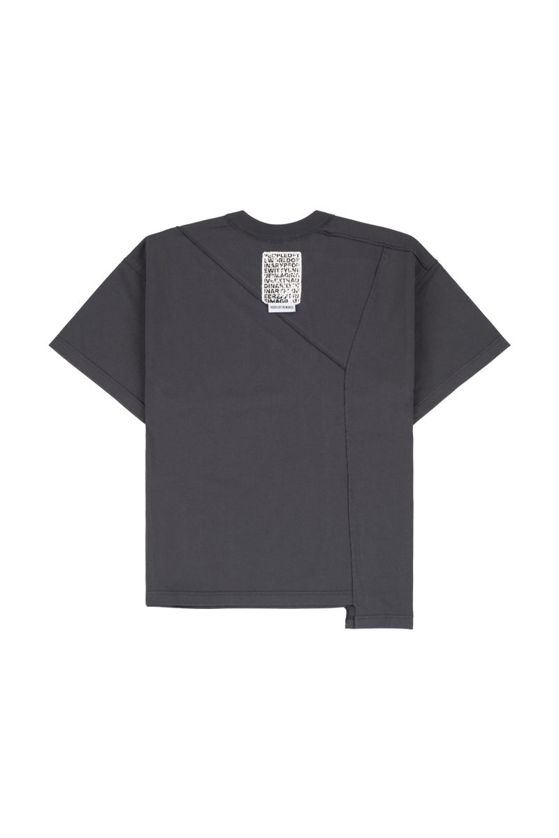 Cutting Logo OversizedFit T-shirt (DARK GRAY)