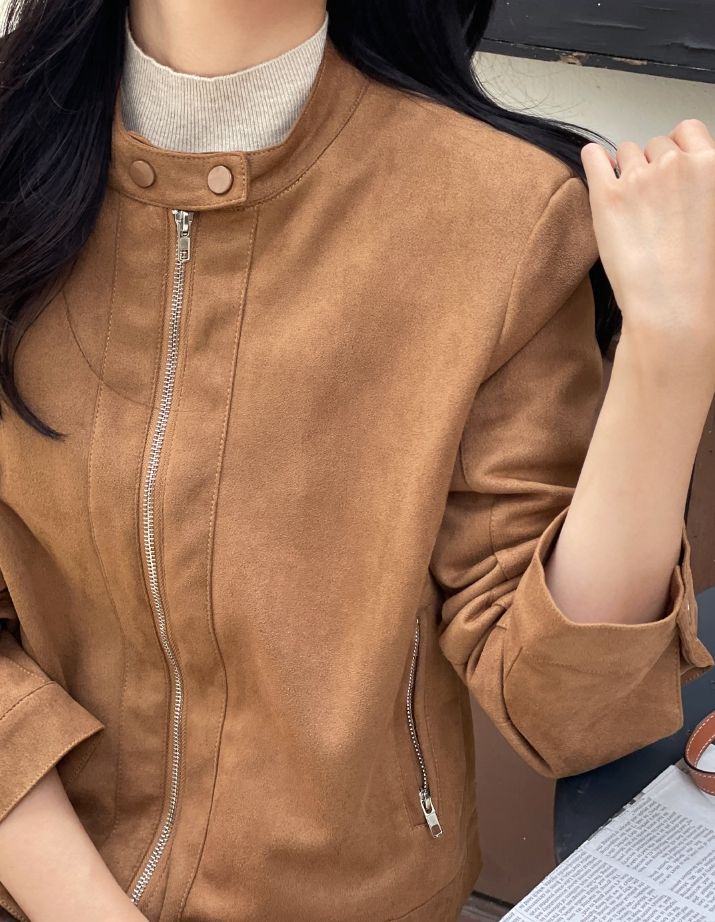 Batte Biker Suede Jacket