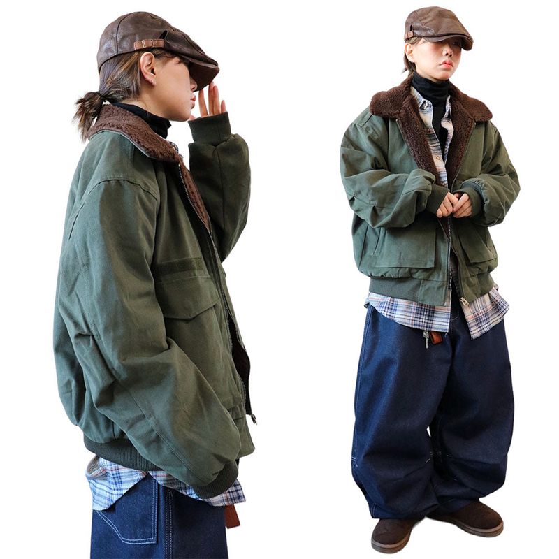 Oversized Out Pocket Wool Jumper