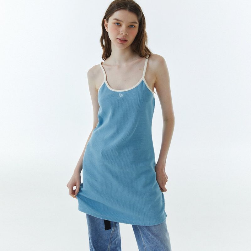 RVS Sleeveless One-piece Blue