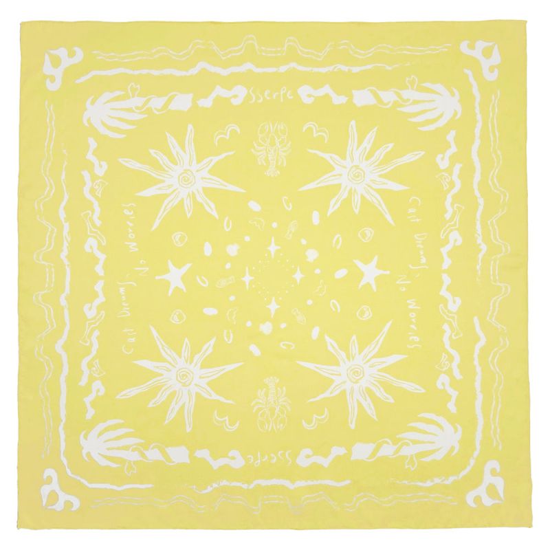 Sserpe（セルぺ）の「Cast Dreams No Worries Scarf Yellow（Fashion Accessories）」