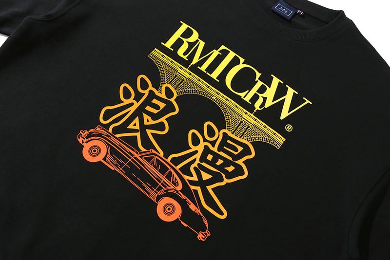 ROMANCE CADILLAC SWEAT SHIRT_BLACK