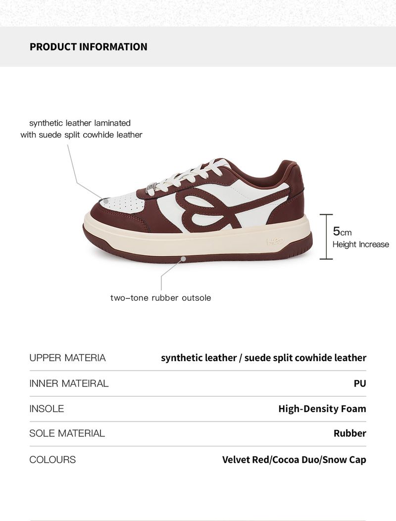 HBD High Up Preppy Sneakers 