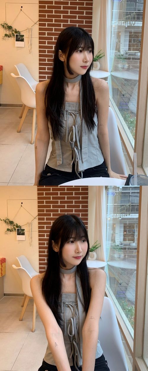 Knob scarf set (3color)