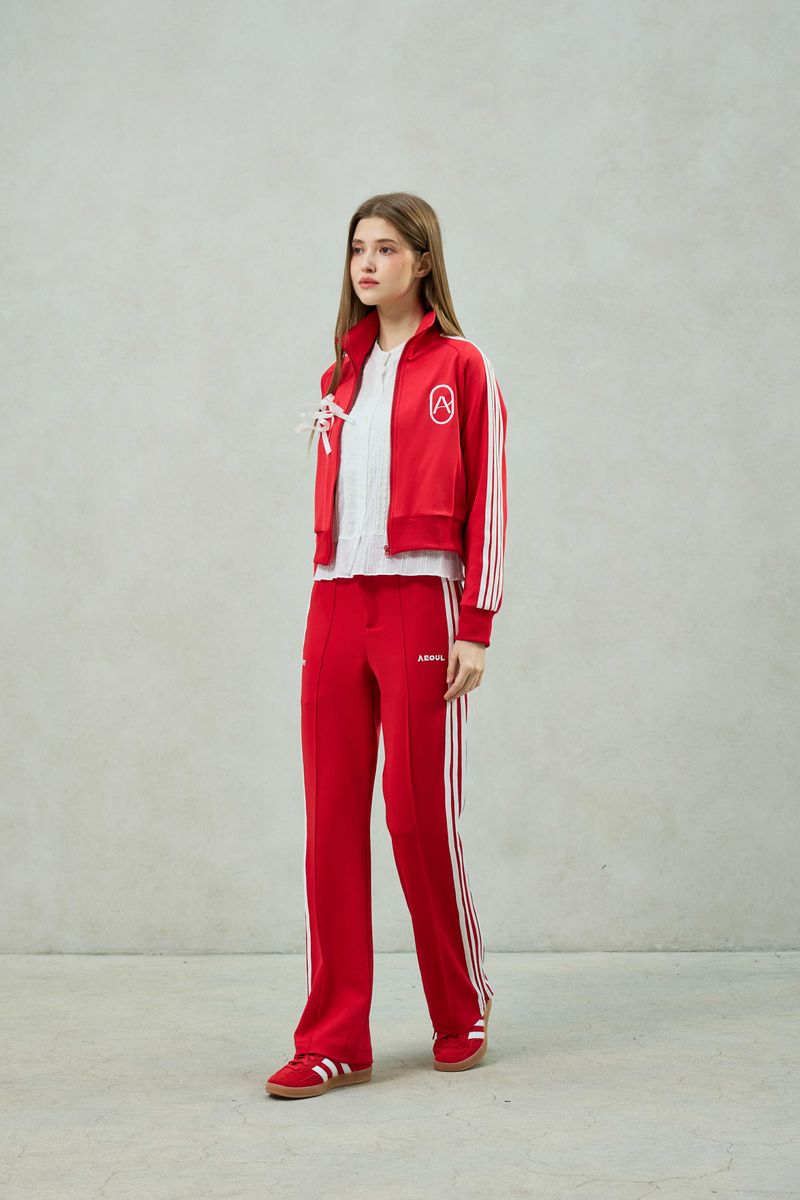JOEL JERSEY TRACK TOP / RED
