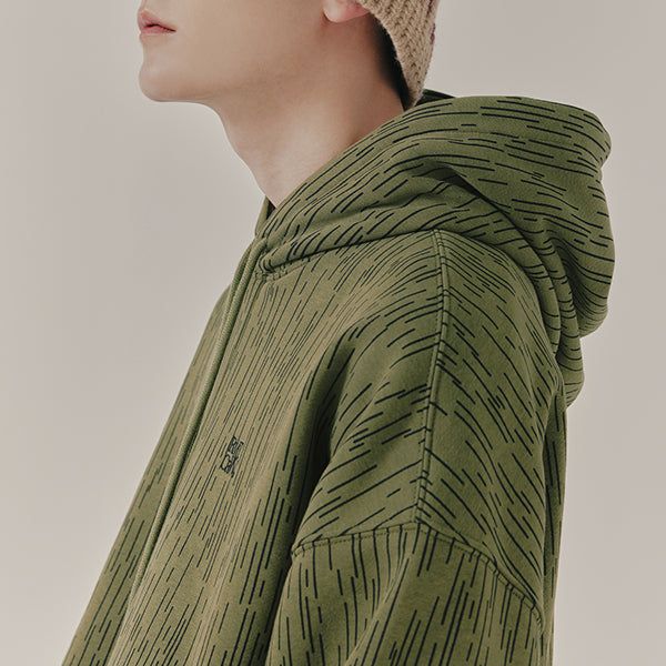 ROMANTIC CROWN(ロマンティッククラウン)の「RAIN CAMO HOODIE_KHAKI(Tops)」