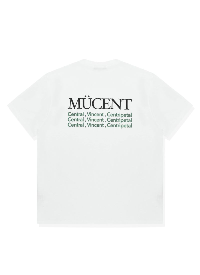 SLOGAN HALF T (Crop, Loose fit)
