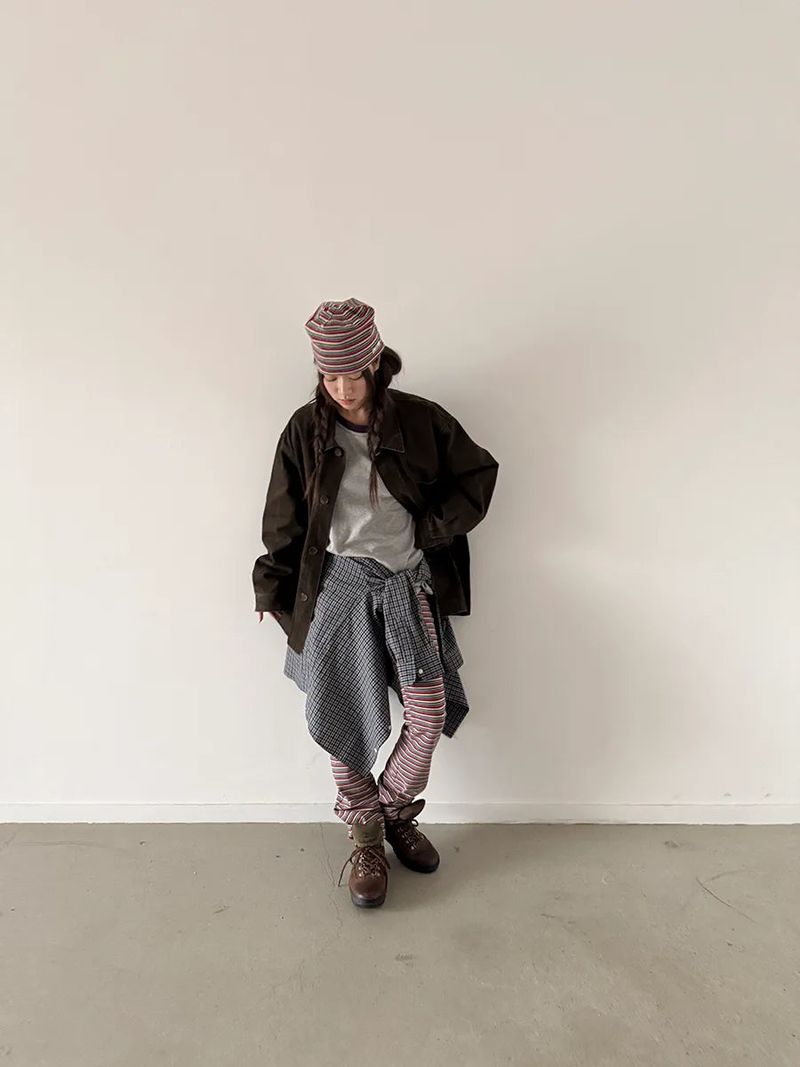  french mood peach jacket 