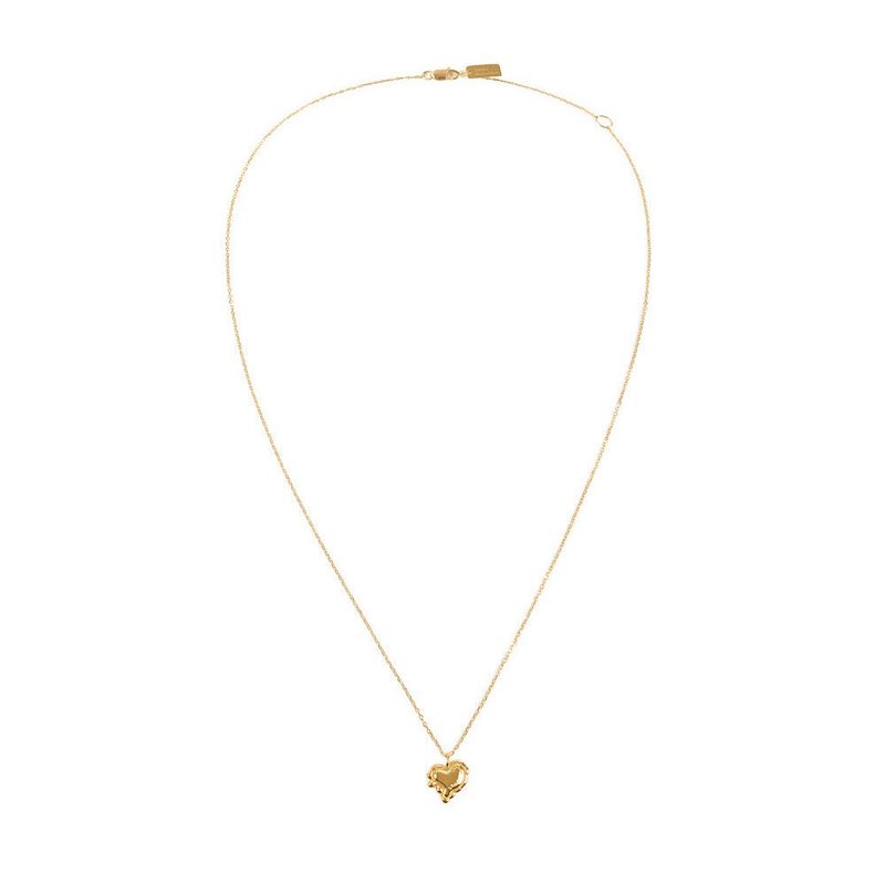 Mini Melting Heart Pendant (Gold)
