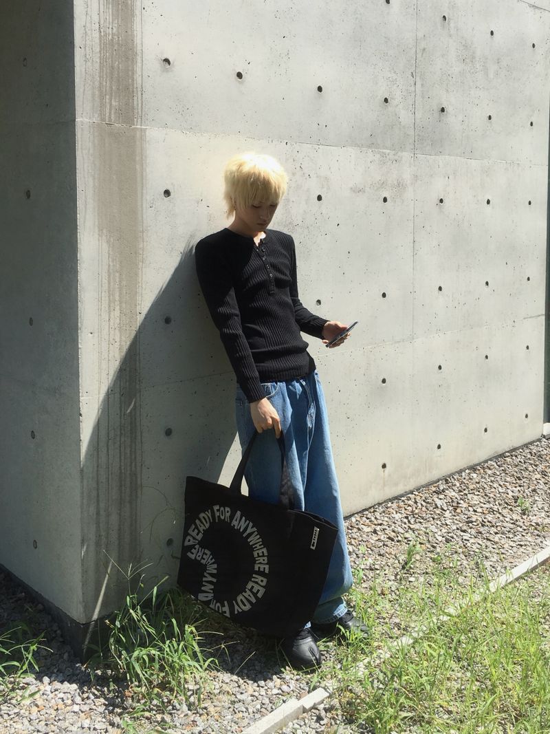 スノー ウォッシュド ワイド デニムパンツ 4C
