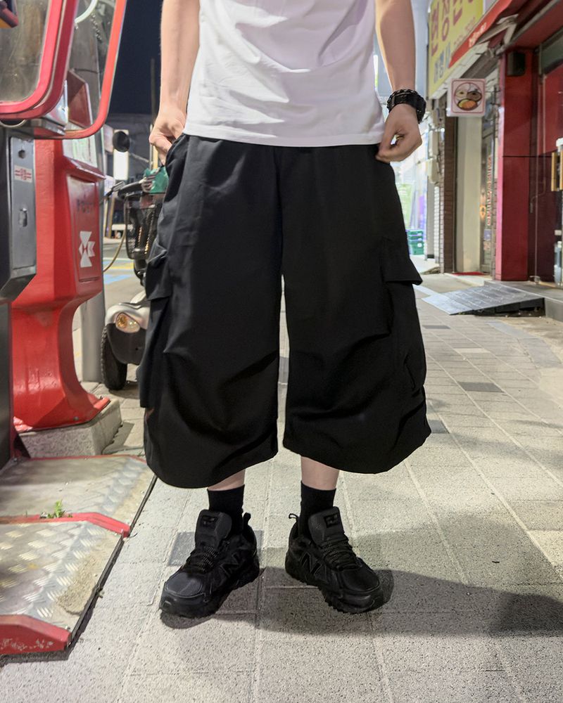 Jorbic 3D Cargo Bermuda Pants