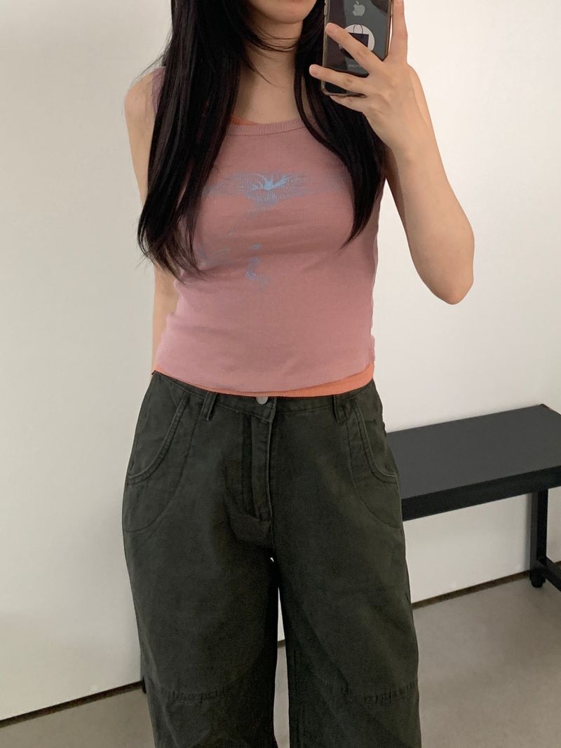 [~XL] Brooks wide straight pants