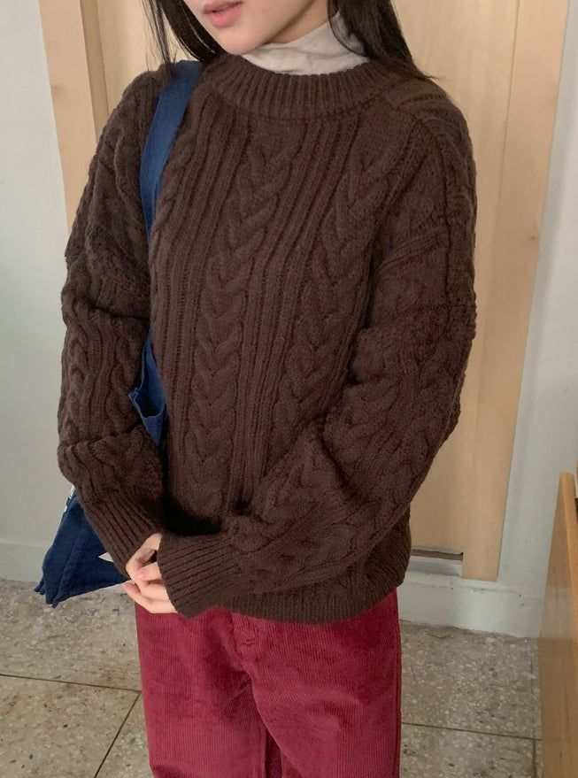 Kidella Round Cable Knit