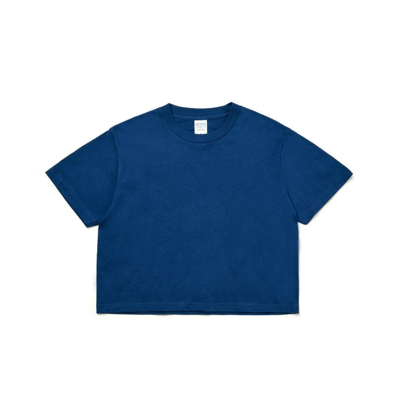 Men's Crop T-Shirt Navy