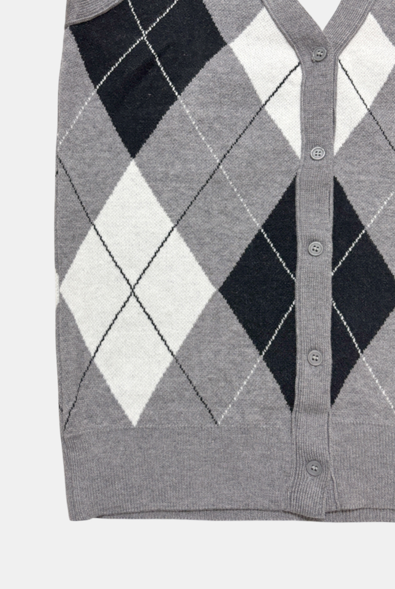 Harbor Classic Argyle Knit Top