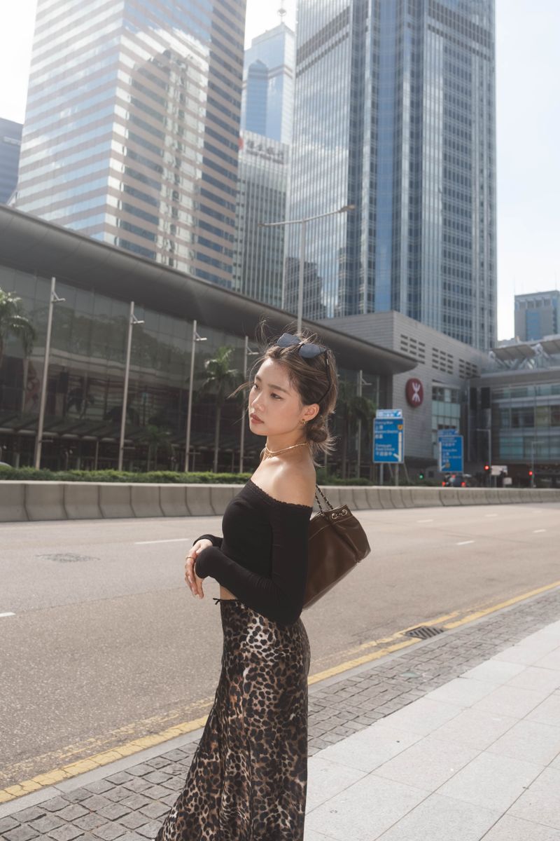 Milano Leopard Maxi Skirt