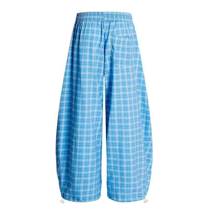 Check Balloon Shirring Pants 232008614