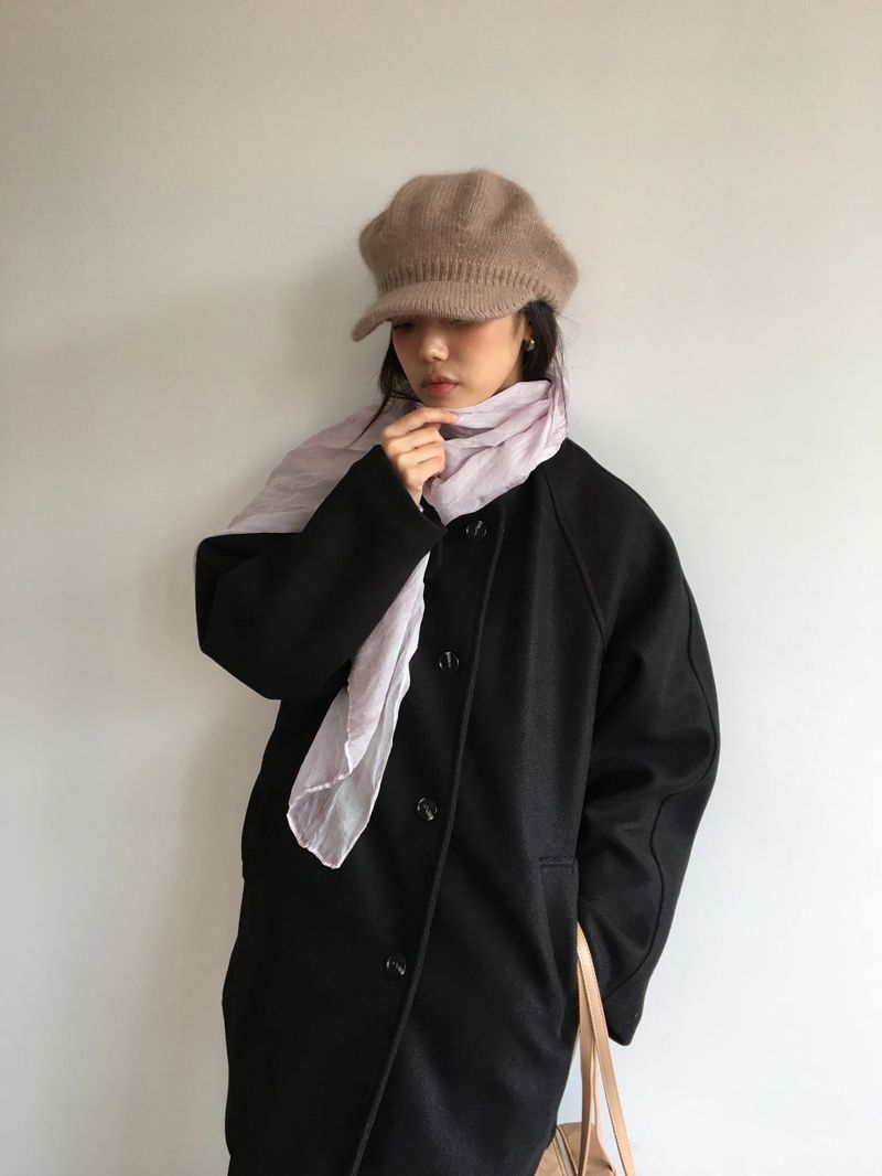 Angora Knit Beret (3color)