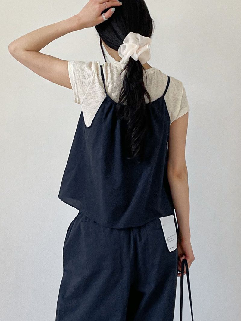 Lily String Cotton Bustier