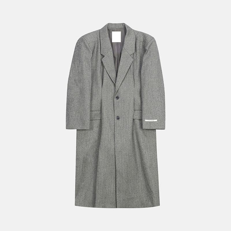 ASCLO Herringbone Darts Chester Coat (2color)