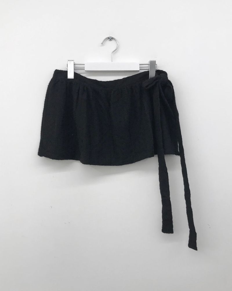 Seine Crochet Knit Wrap Skirt (2 Colors)