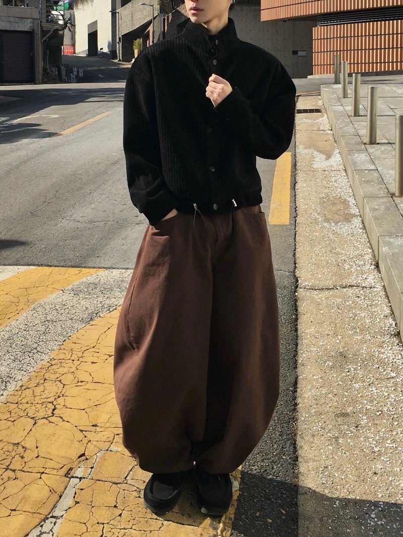 Merrick Velour High Neck Cardigan 3C