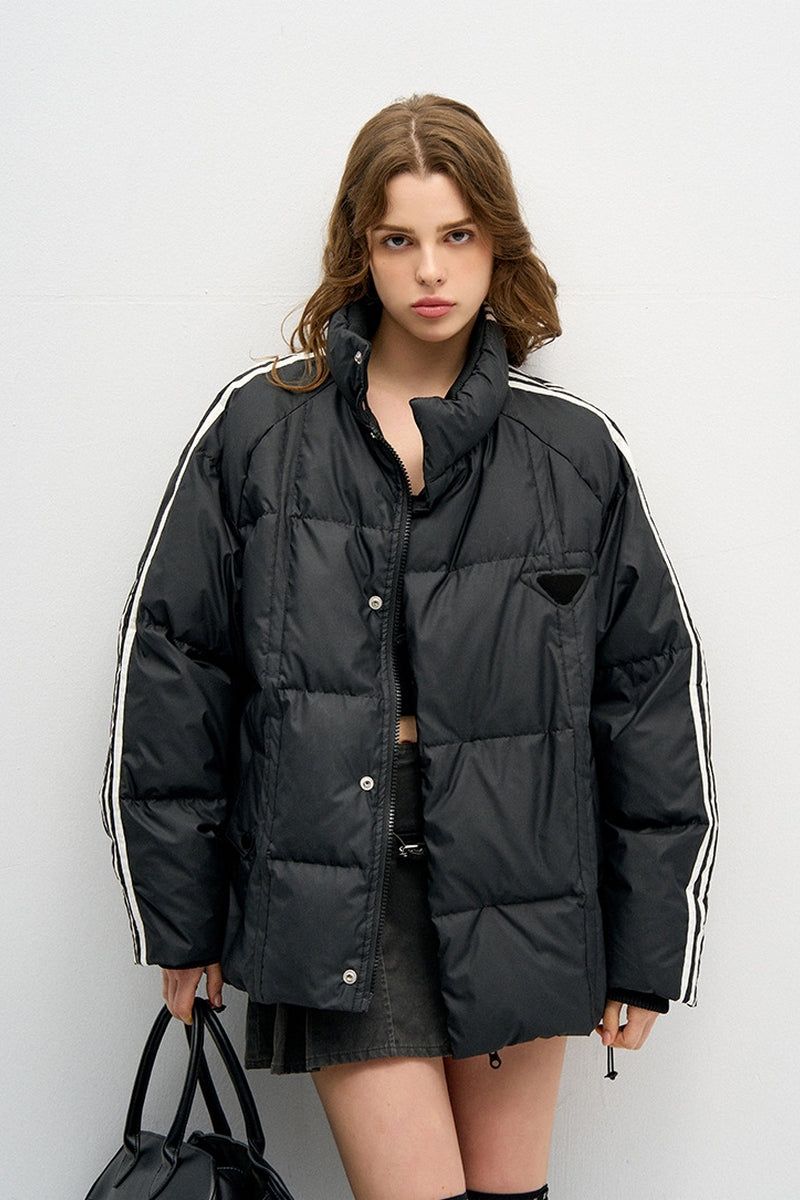 CZ Basicsの「Retro Three-Stripes Down Jacket（Jackets/Outerwear）」