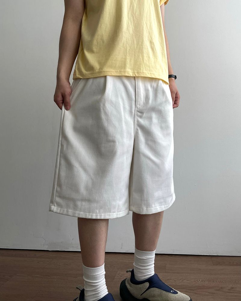 Clean Bermuda Cotton Pants