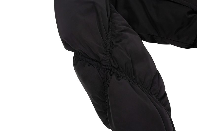 Double Layered Goose Down Jacket _ Black