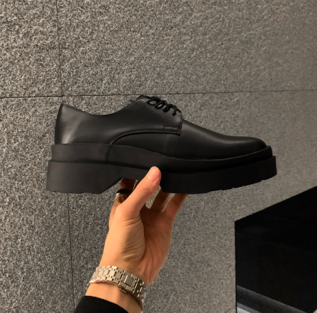 4080 Double Sole Matte Derby Shoes