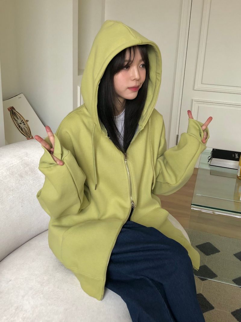 Skittles hood zip-up