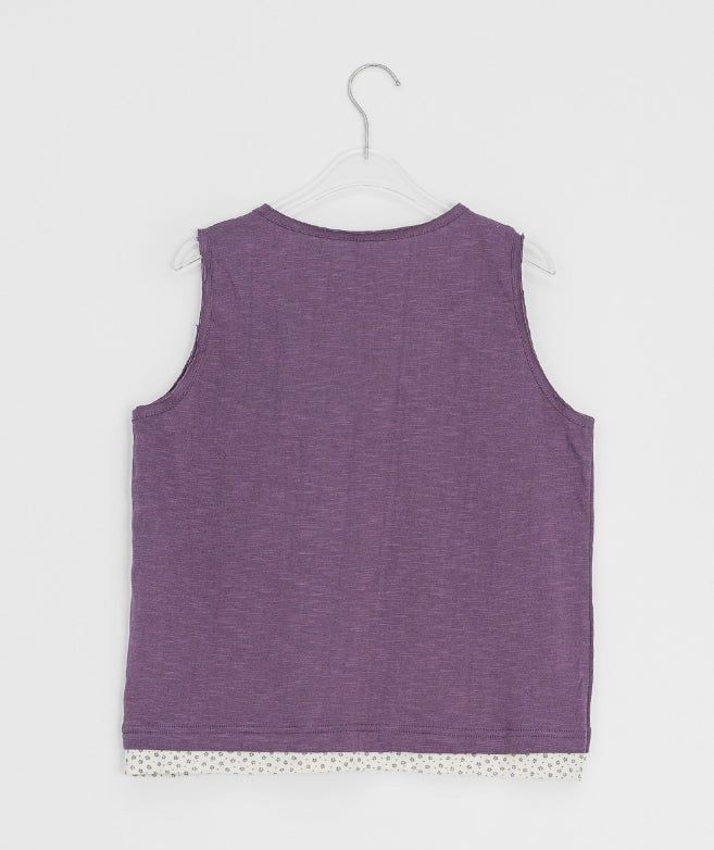 Rakko Flower Vintage Layered Sleeveless