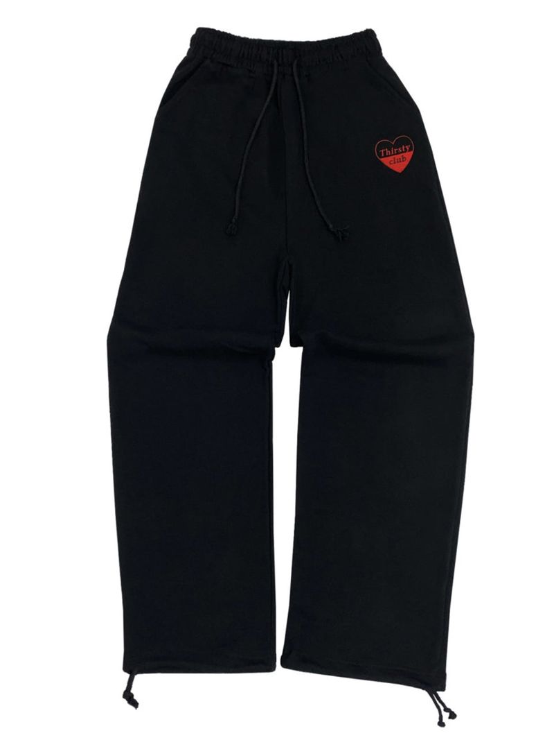 Basic sweat pants - Black