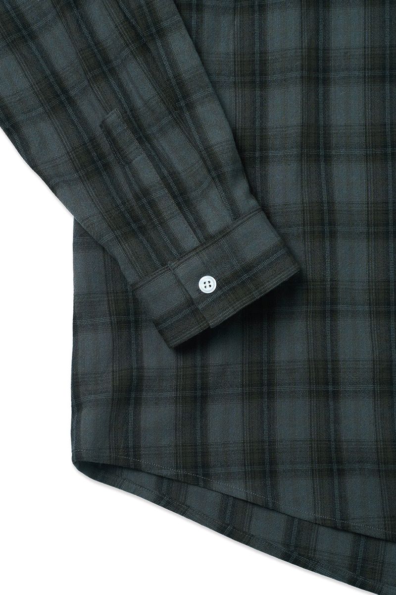 Autumn check shirt_navy