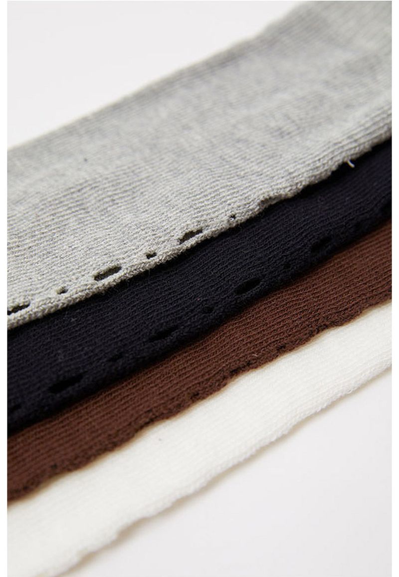 hole knee socks (4 color)