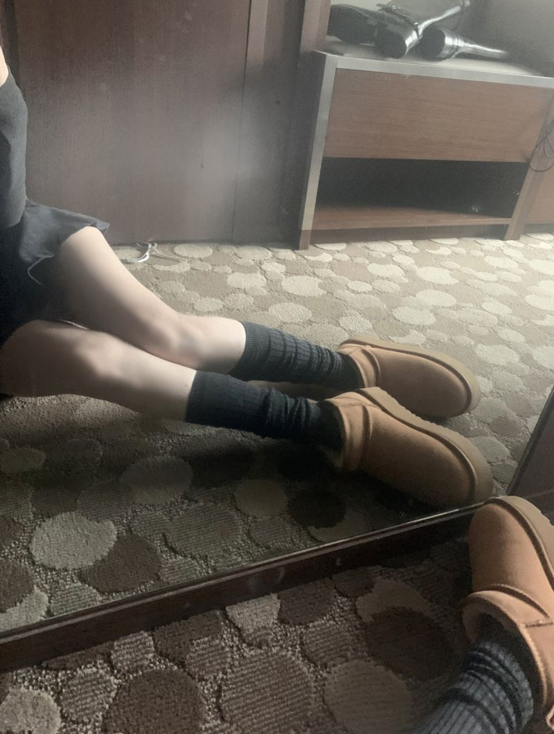 Harpoonie Fur ugg boots