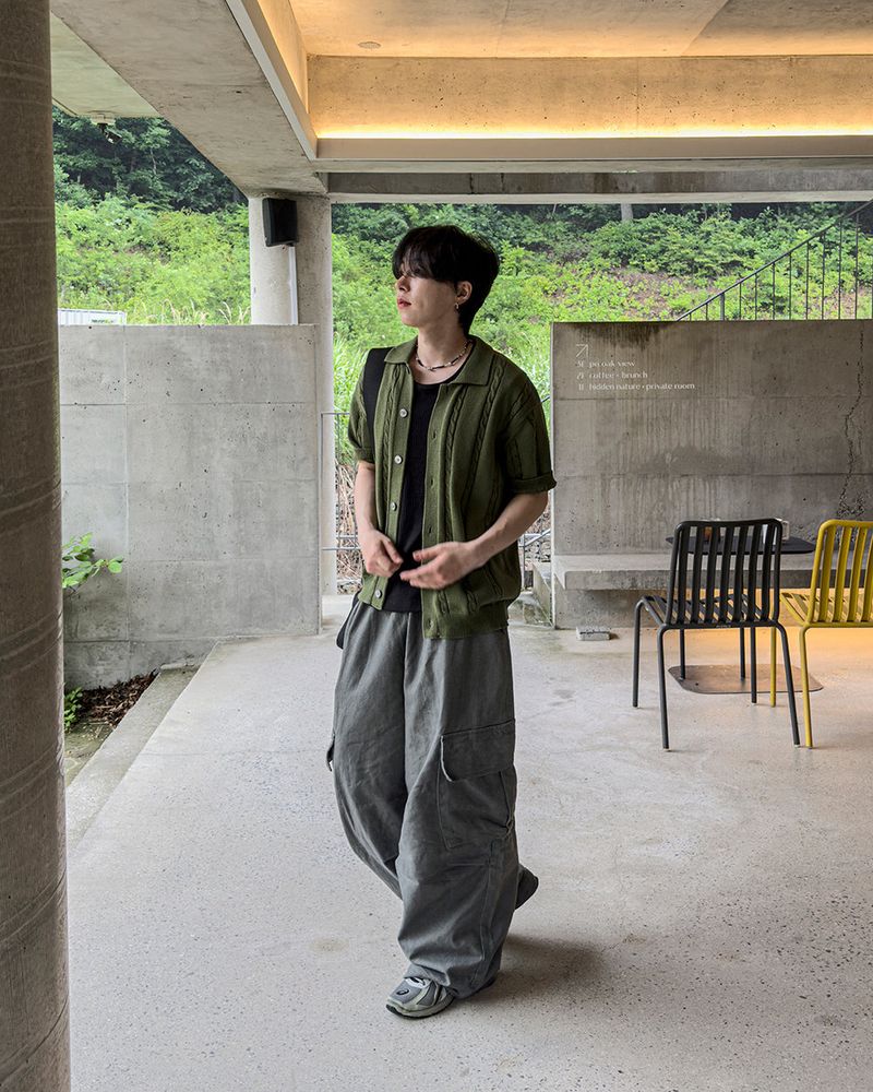 Kabl Hilter Wide Cargo Pants
