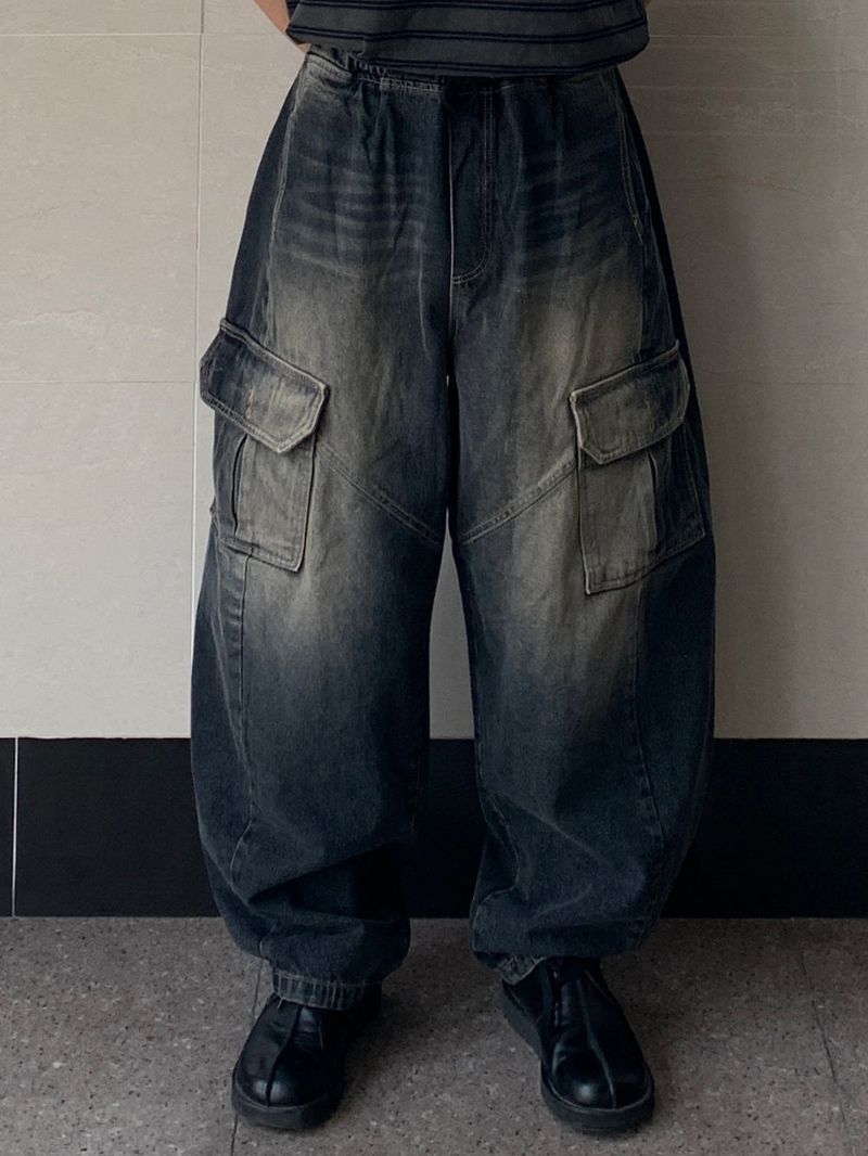 Mensfloor（メンズフロア）の「Nueva Cargo Balloon Denim Pants（Pants）」
