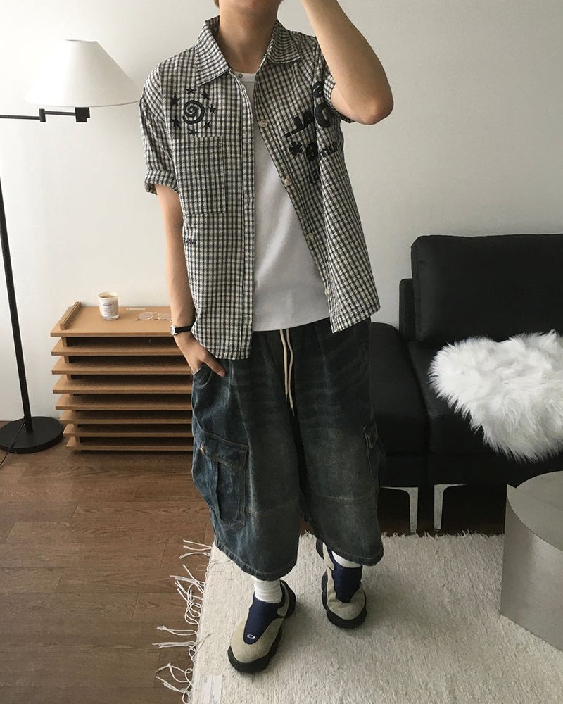 Crew Check Short Sleeve Shirt