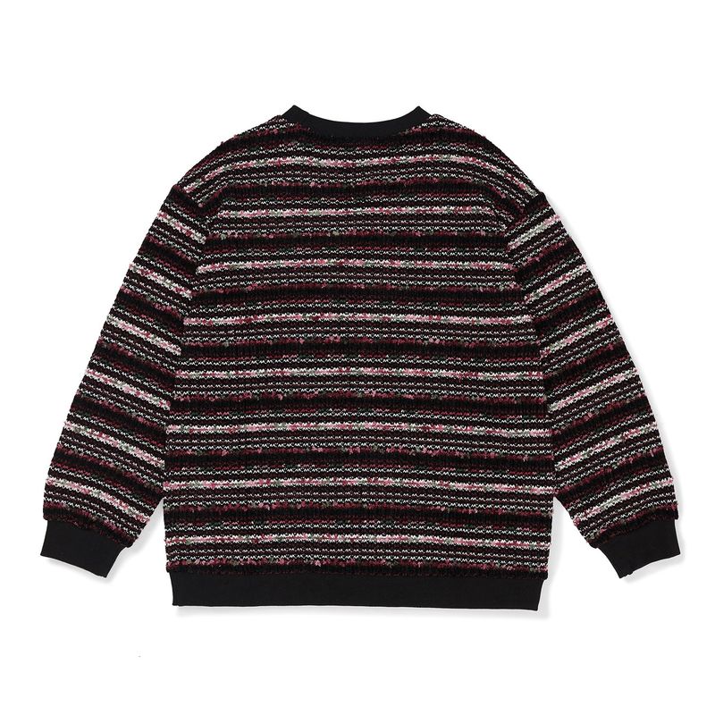 オーバーフィットニットロングスリーブ / Overfit Knit Long Sleeve	[PURPLE]