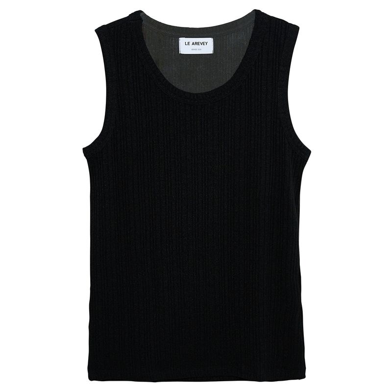 LE AREVEY（アルヴェイ）の「OVER SLEEVELESS BLACK（Tops）」